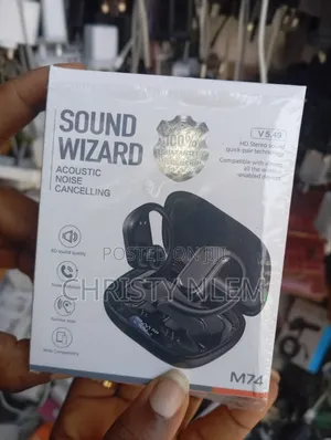 Sound Wizard M74 Anc in Ear Wireless Headphones