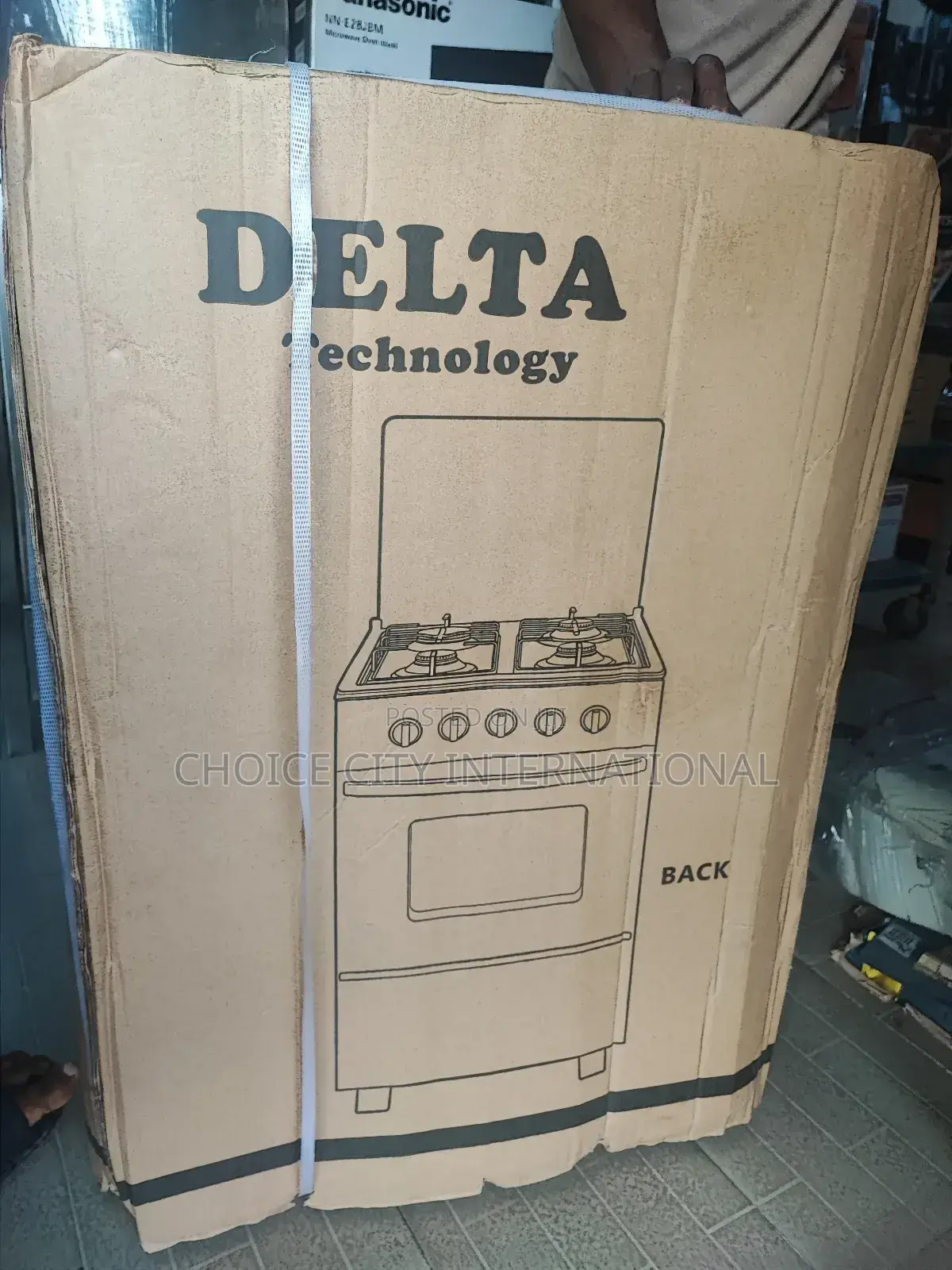 Delta Technology Standing Cooker and Oven