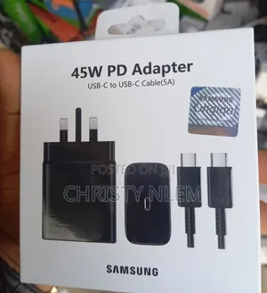 Original Samsung 45w Fast Charger
