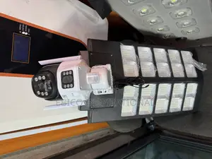 Solar Motion Sensor Security Light With CCTV Camera