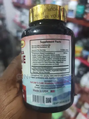 Maca Aguaje Capsules for Hip and Butts Enhancement