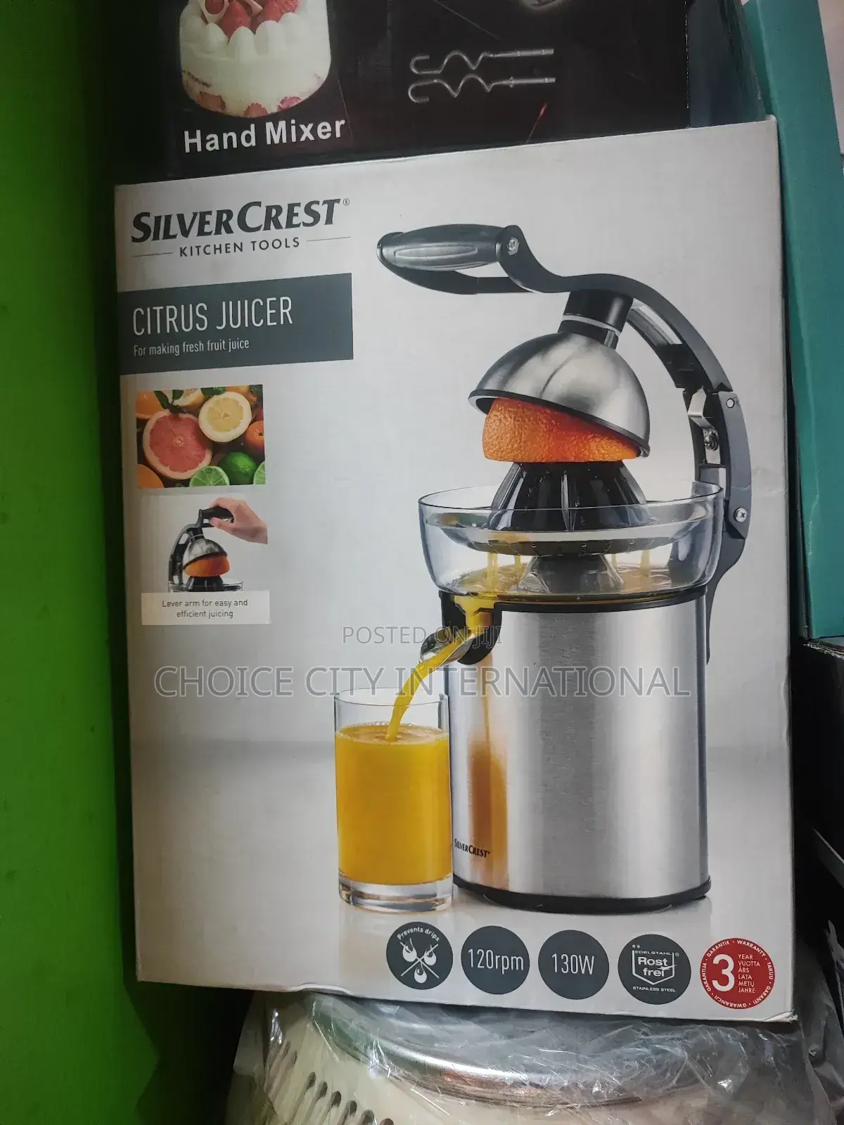 Silver Crest Citrus Juicer