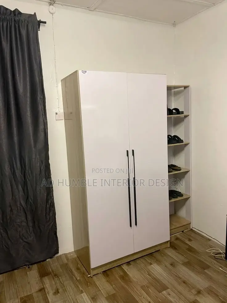 White Solid Wardrobe