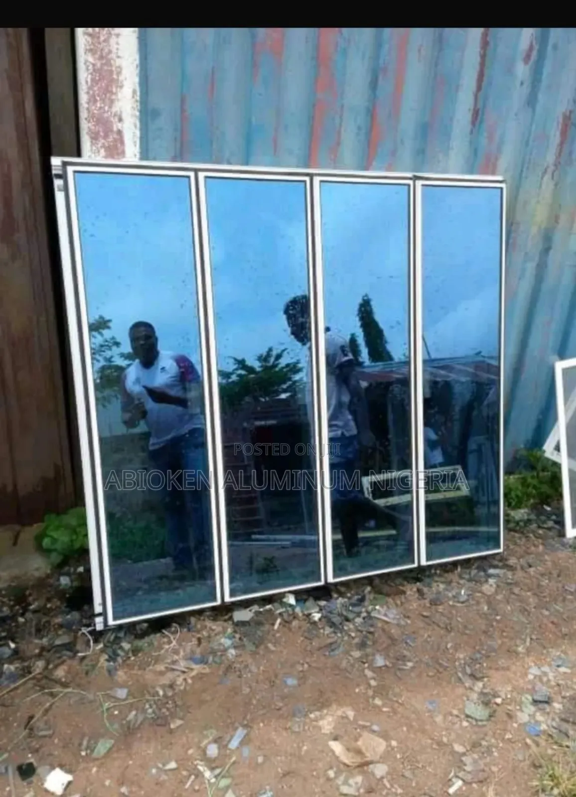 Transom Window With Aluminium Frame