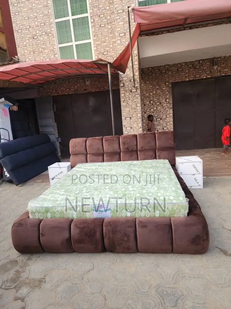 6by6 New Model Bed Frame Without Mattress.