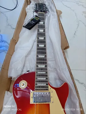 Smiger Les Paul Electric Guitar 6 Strings Red Colour and Any Colour
