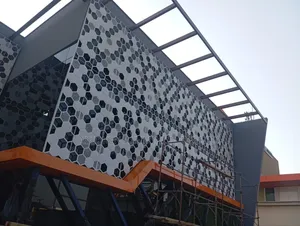 Perforated Board Using Acp FPR Wall Cladding