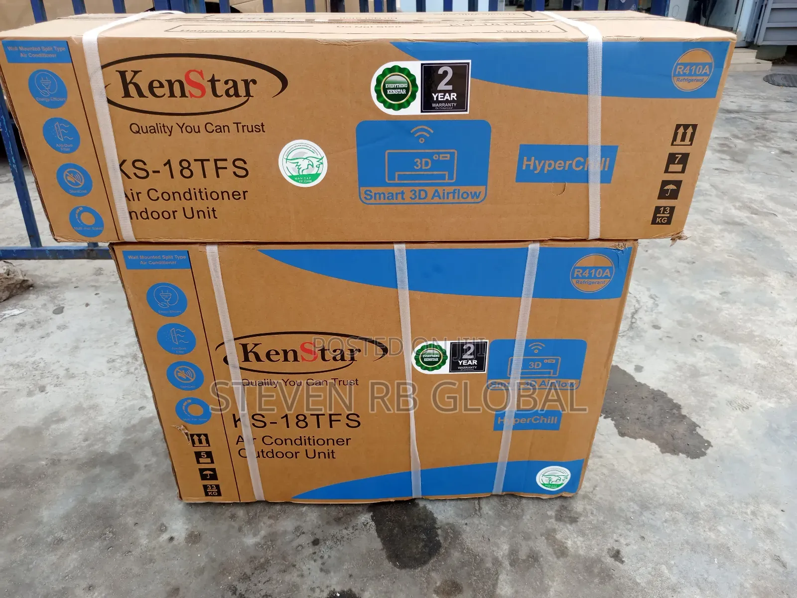 Kenstar 2hp Fixed Speed Split Air Conditioner | Ks18tfs