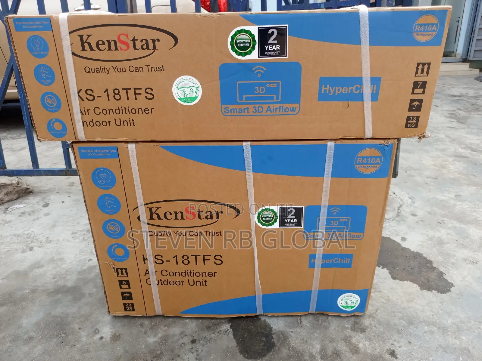 Kenstar 2hp Fixed Speed Split Air Conditioner | Ks18tfs