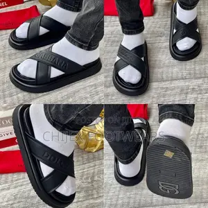 Dolce Gabana High Quality Crossing Slides! 