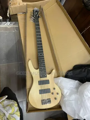 Ibanez Wood Colour Bass Guitar Five String Passive