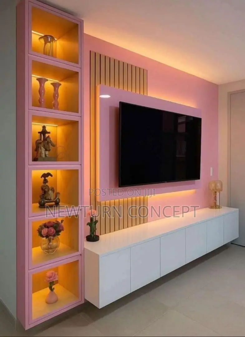 High Gloss Tv Console