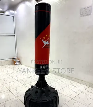 Imported Moveable Boxing Stand With Gloves