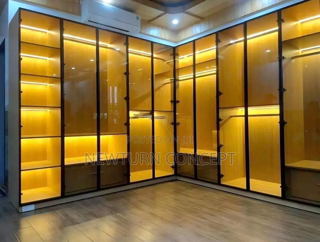 Luxury Master Wardrobe With Light