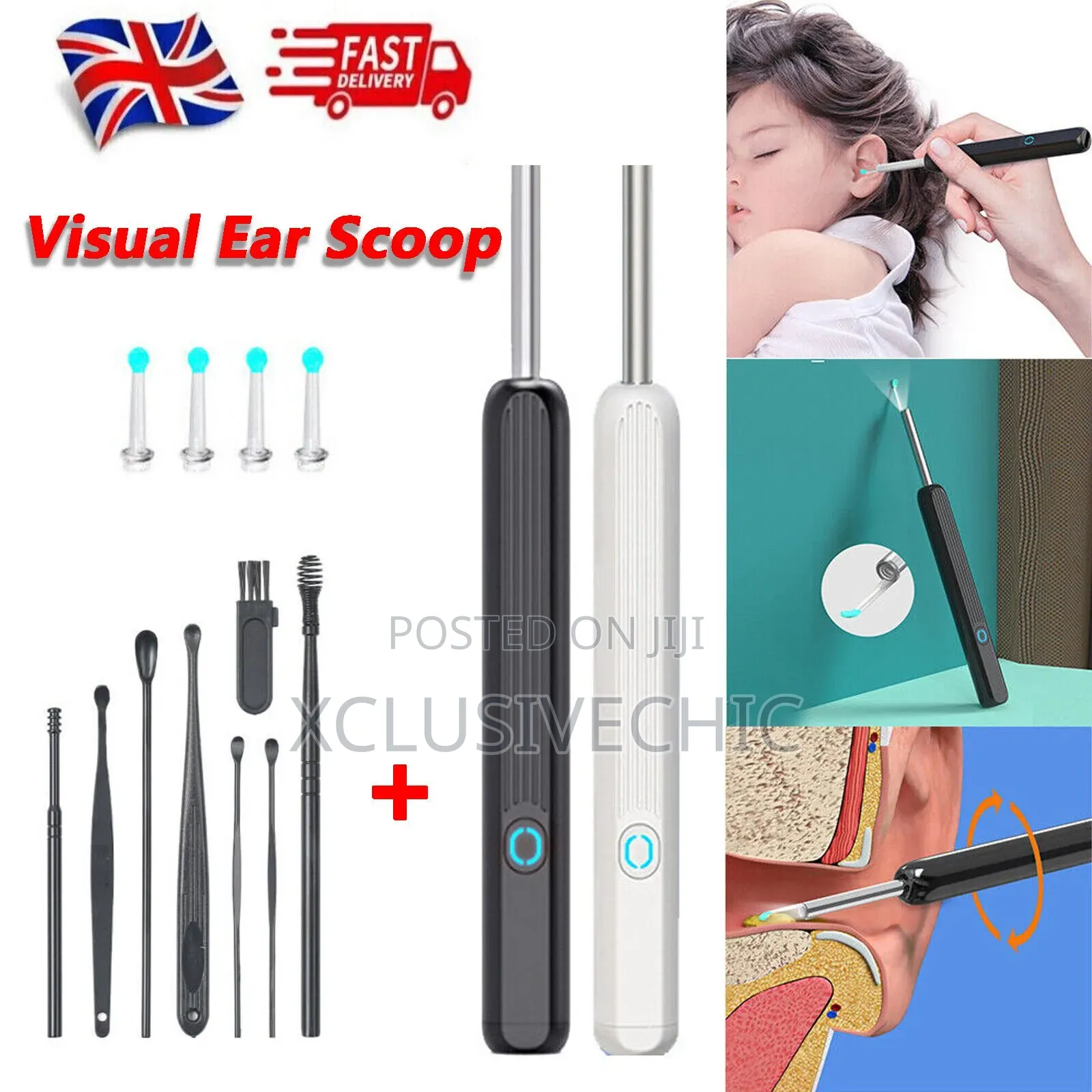 Ear Visual Ear Scoop