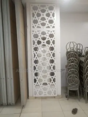 Painted Laser Cut Metal Facade