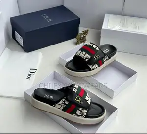Dior Double Sole Slides! 