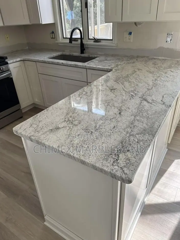Well Designed Kitchen Marble