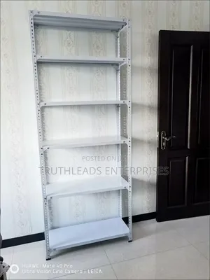 Imported White Slotted Bolted Rack