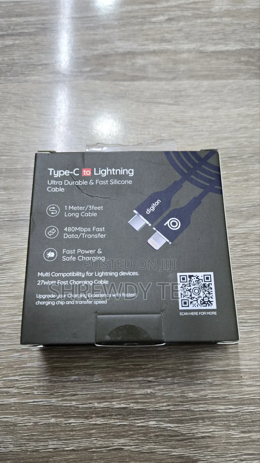 Digifone Type-C to Lightning Cable