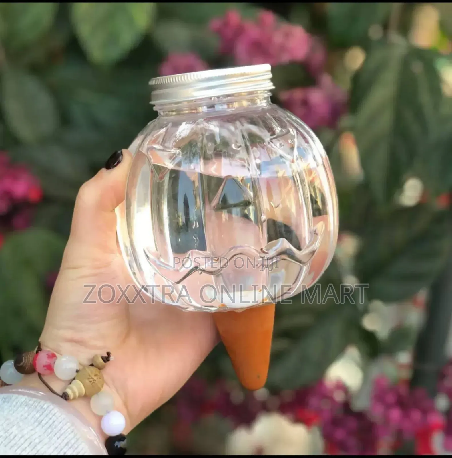 Pumpkin-Shaped Beverage Bottles