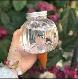 Pumpkin-Shaped Beverage Bottles