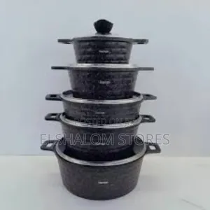 10 Pc's Granite Coating Nonstick Cookware Set