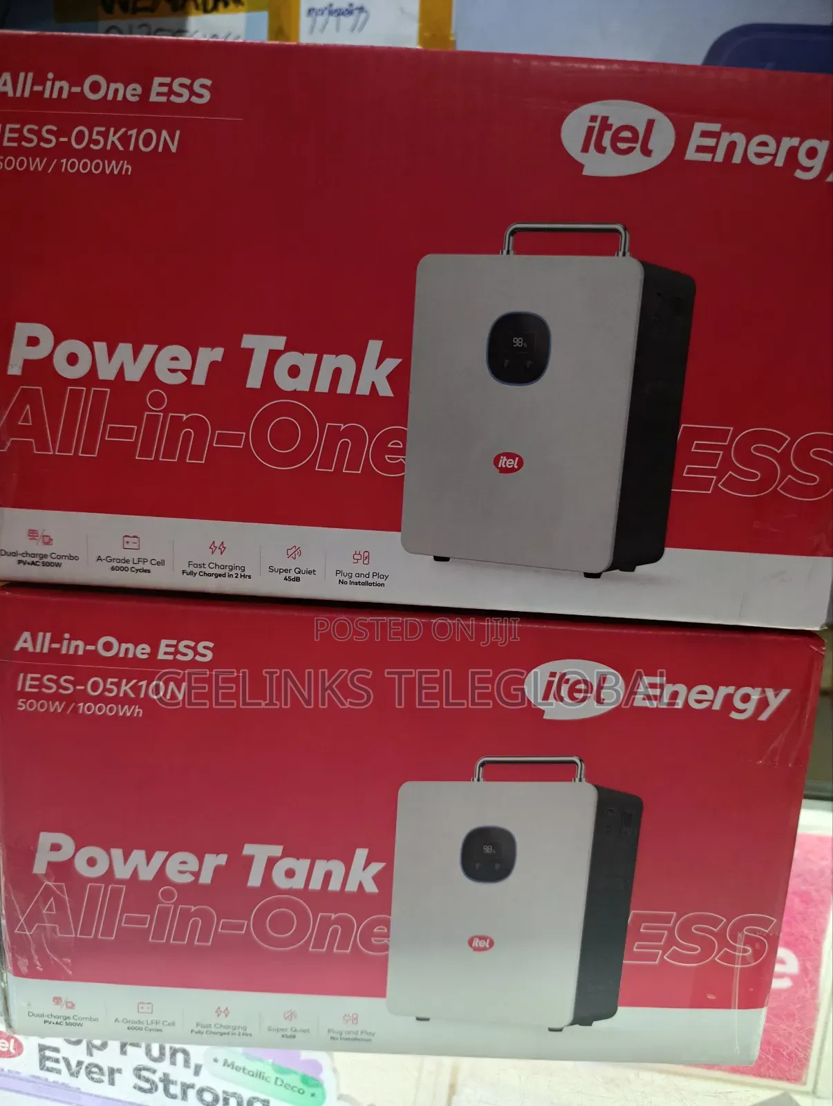 500w All-in-One Portable Solar Generator System