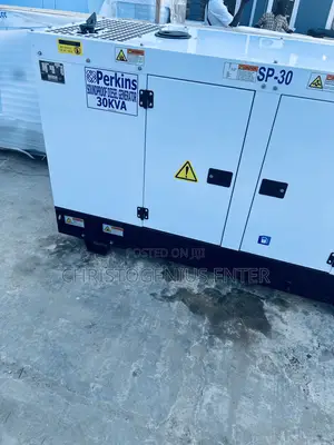 >>30kva, Sp Noiseless Generator Perkins