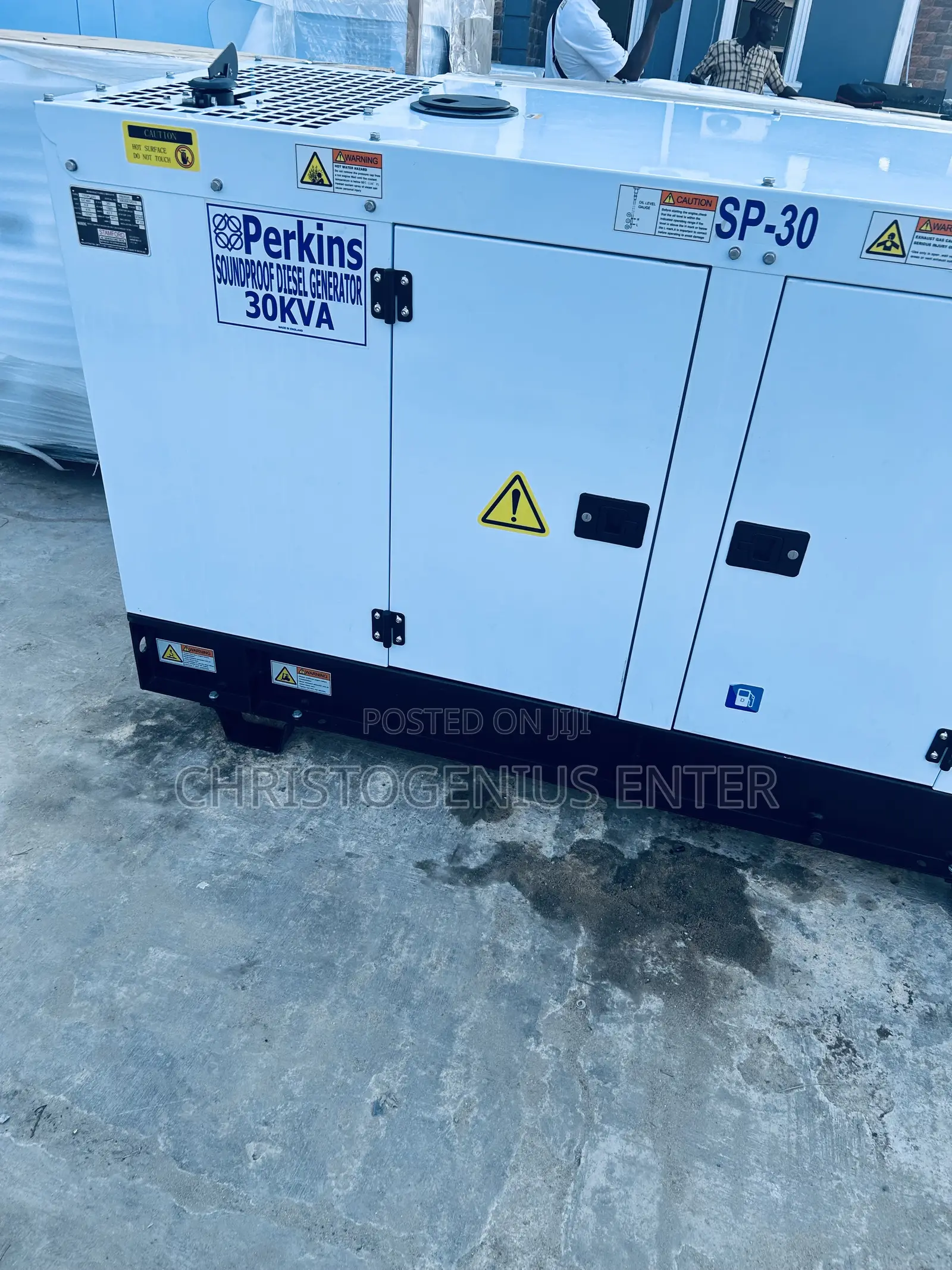 Noiseless Generator 30kva, Perkins Soundproof