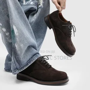 Derby Suede Shoes