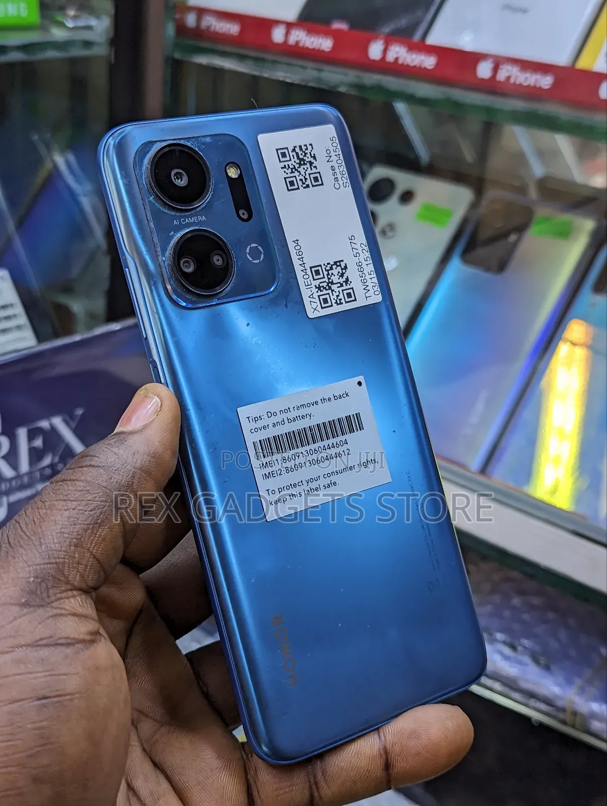 Honor X7a 128 GB Blue