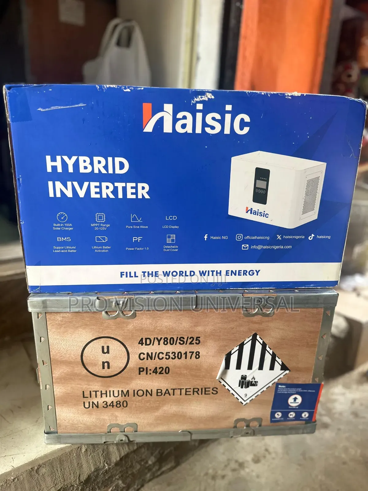 4kw(All Inone)1.5kva Inverter Solar System