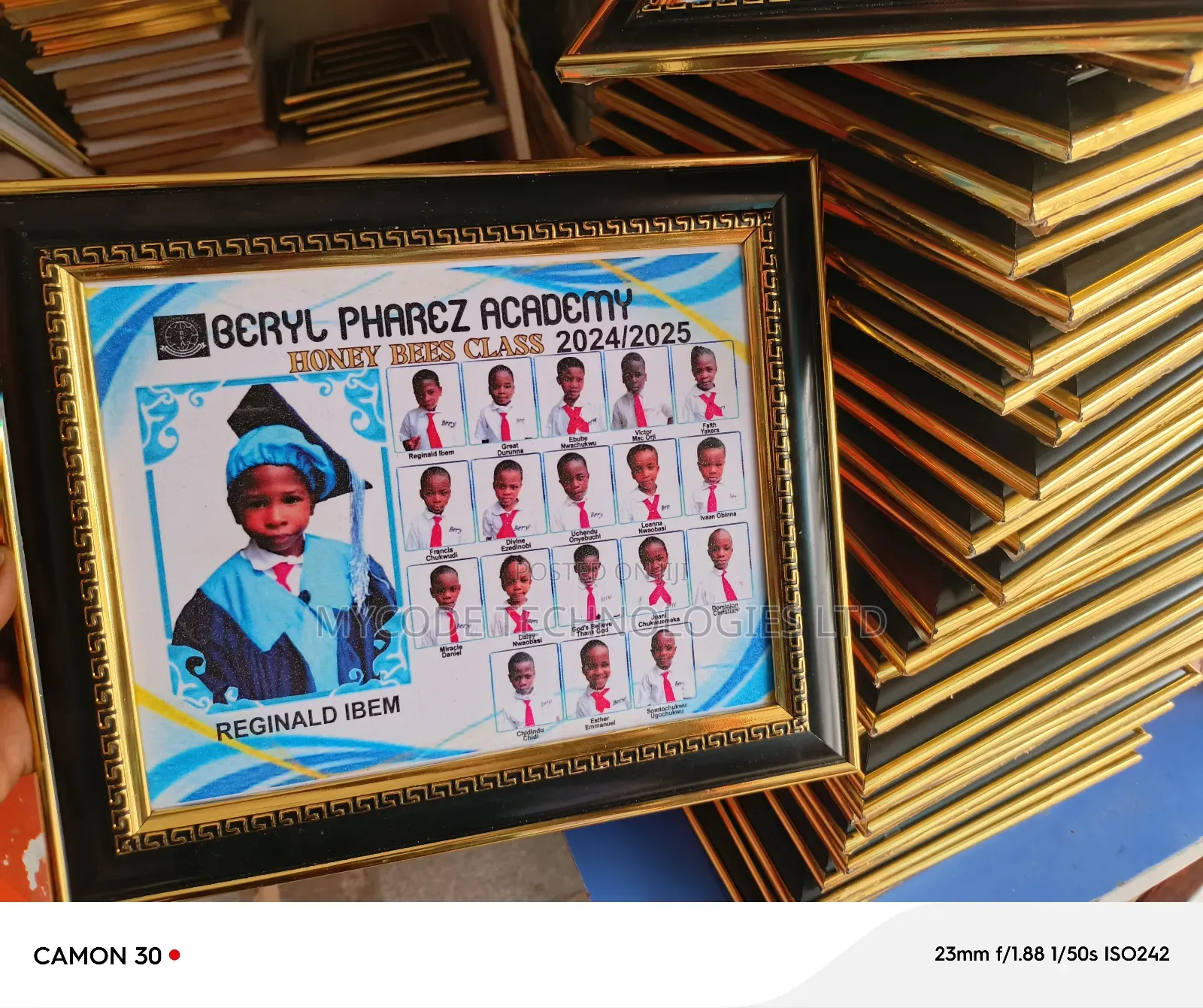 Class Graduation Photo Frame | Certificate Frame