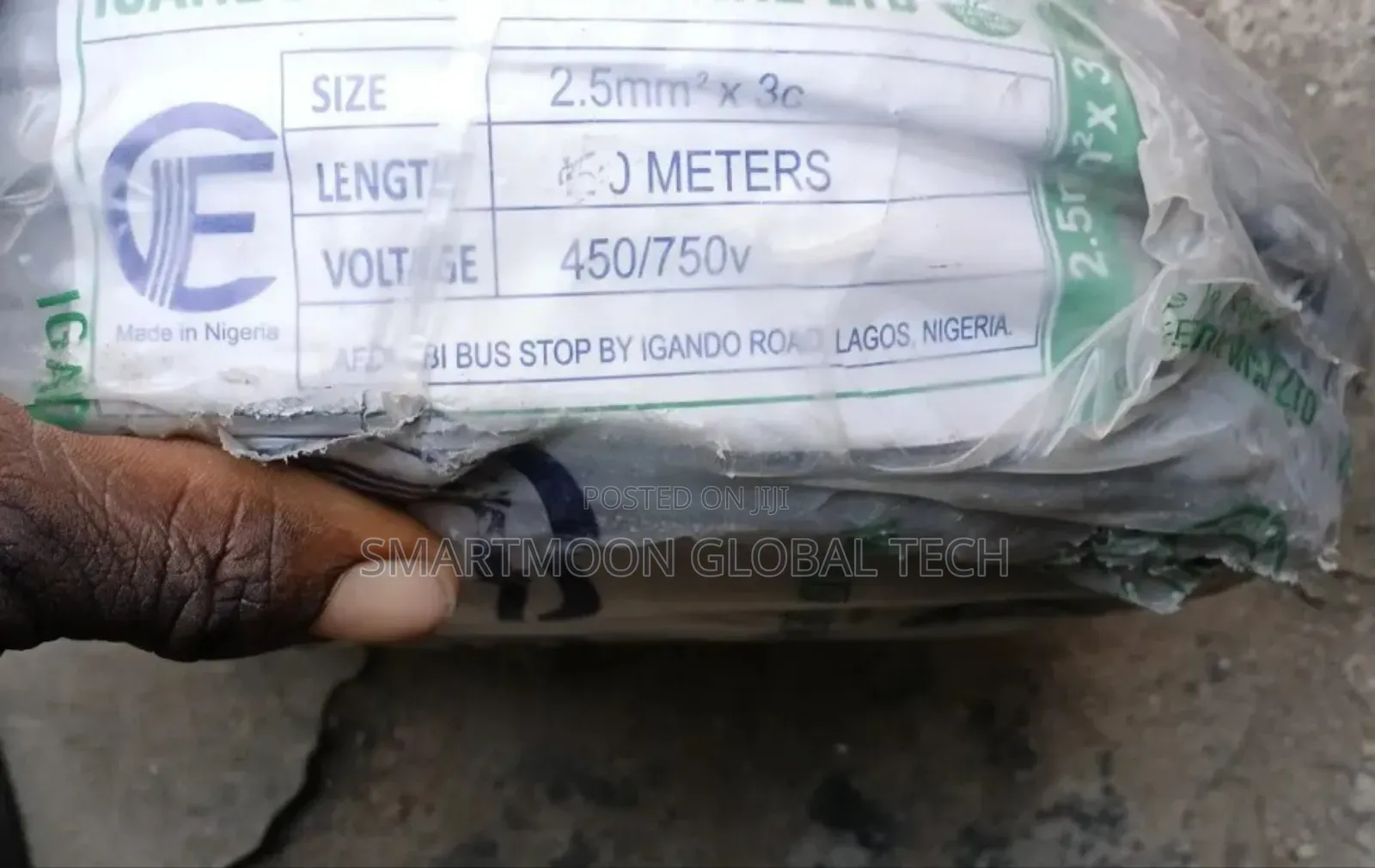 2.5mm 3core Flat Cable