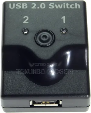Usbgear Ultra Mini 2-Port Usb 2.0 a/B Manual Switch for Two Computers