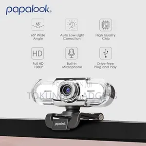 Papalook Webcam 1080p Full Hd