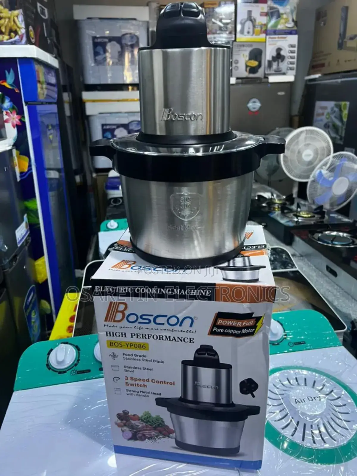 Boscon Yam Pounder With 3 High Control Speed