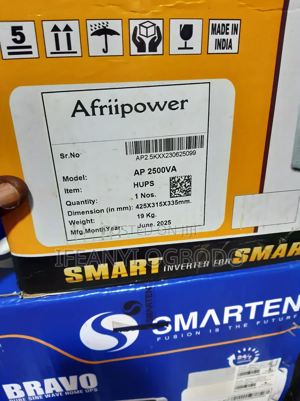 Afripower Solar Inverter 2.5kva 24v