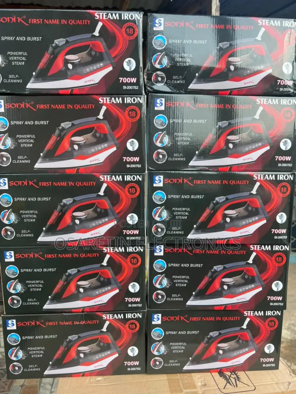 Sonik Steam Inverter Iron
