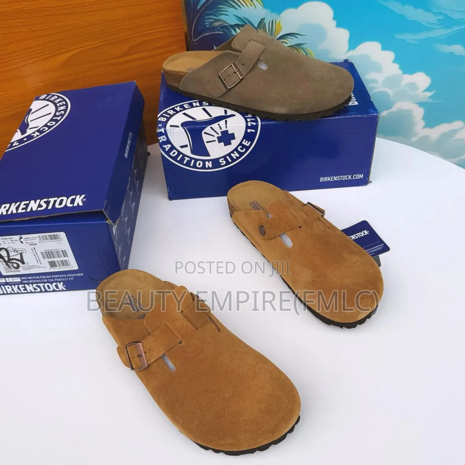 Birkenstock Boston Clogs(Half Shoe)