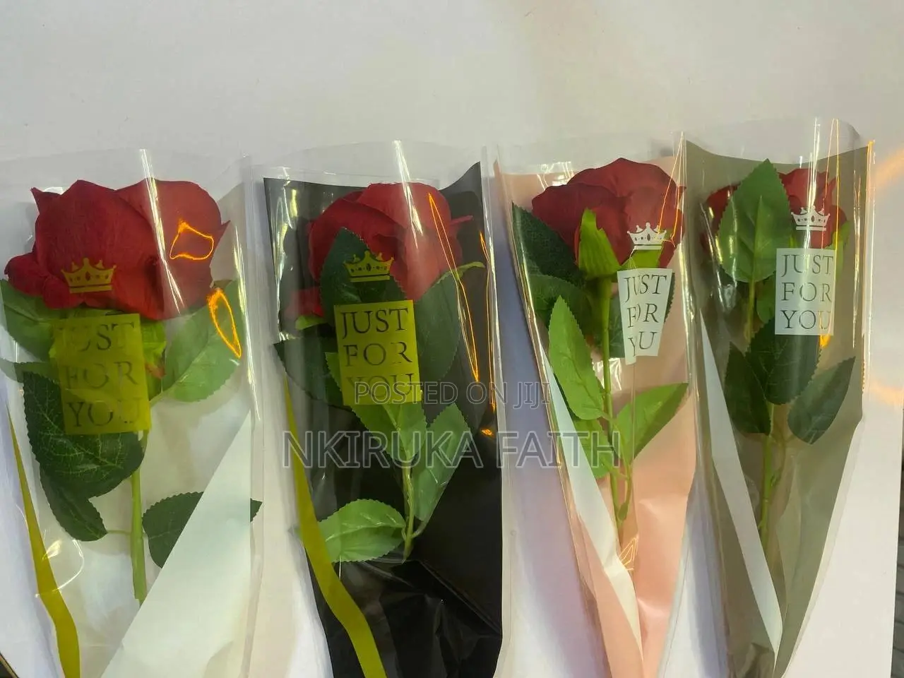 Single Rose Bouquet