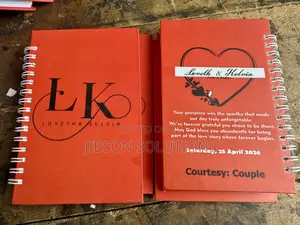 Printing of Notepad Jotter