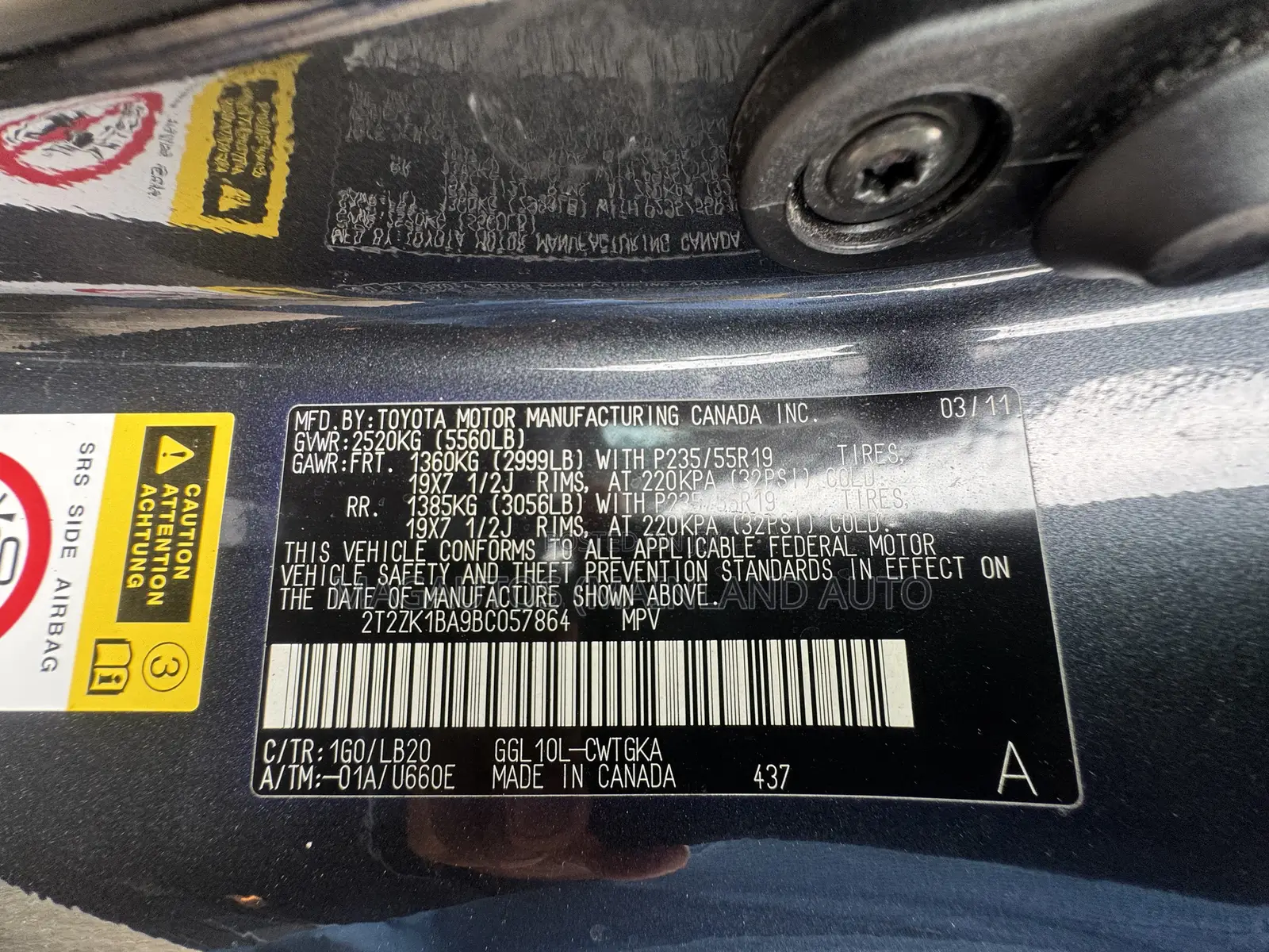Lexus RX 350 2011 Gray