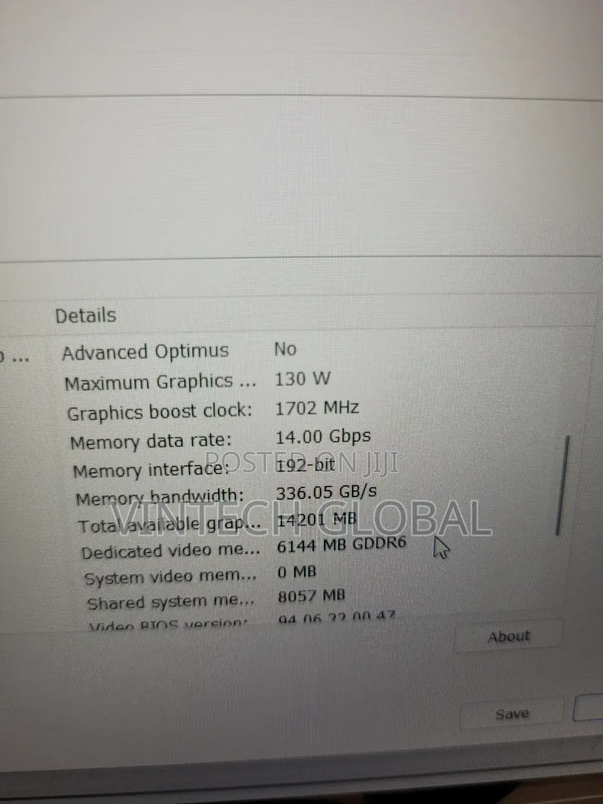 Laptop Dell Alienware M15 R6 16GB Intel Core i7 SSD 512GB