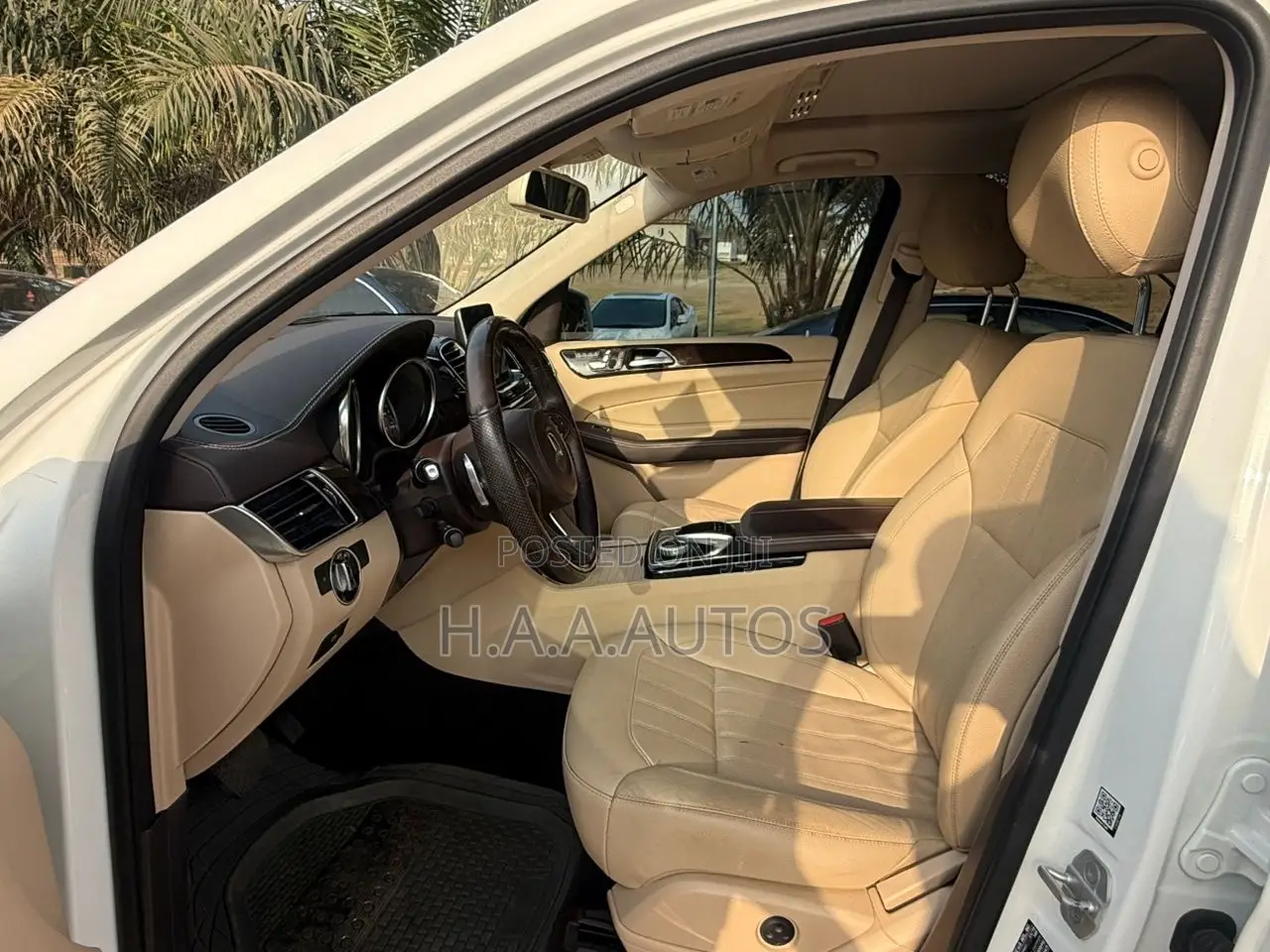 Mercedes-Benz GLS-Class 2017 White