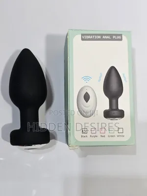 Vibrating Anal Plug- Wireless Remote Controlled