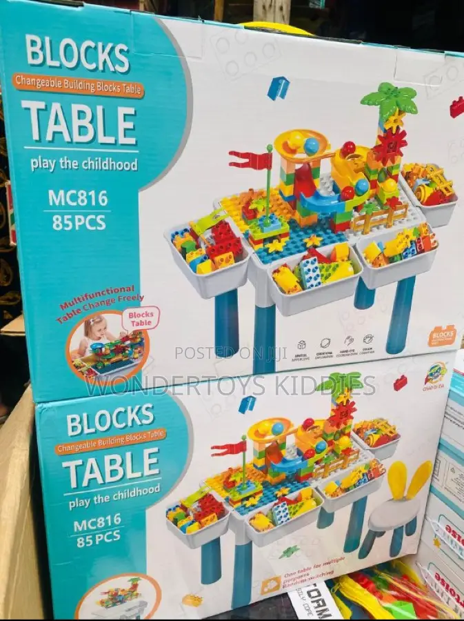 Changeable Building Blocks Table