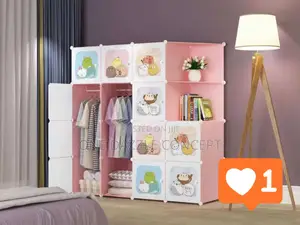 Children Wordrobe 14doors + 2 Corners