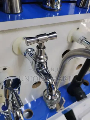 1/2" Stainless Bathroom and Compound Wall Tap